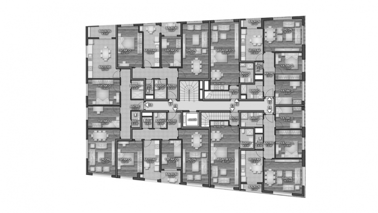 2. Kat Planı